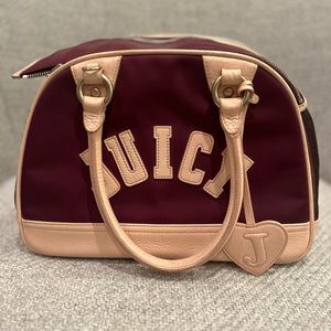 Juicy couture never been used dog bag in pink and off pink